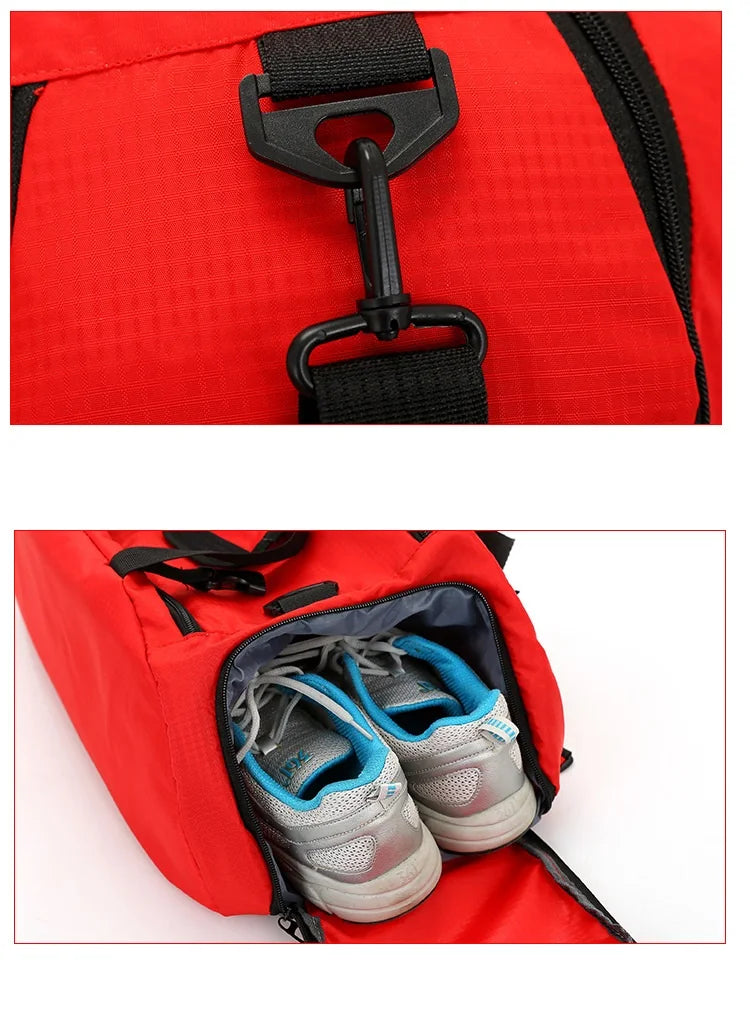 Bolsa de gimnasio para hombre, bolsas deportivas para gimnasio, сумкамка, ("ртивantal, bolsa de viaje para Fitness para mujer con espacio separado para zapatos, mochila deportiva